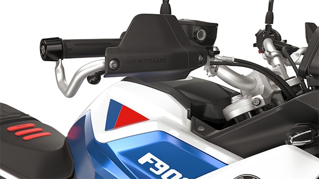 Protège-main Enduro avec potence métallique pour la F 900 GS en version GS Trophy