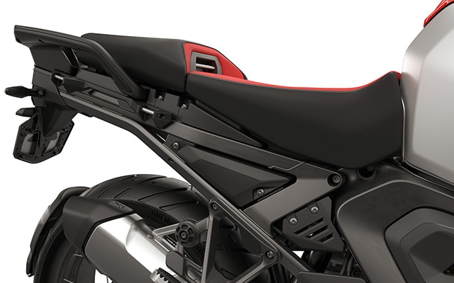 Cadre arrière avec grille en aluminium