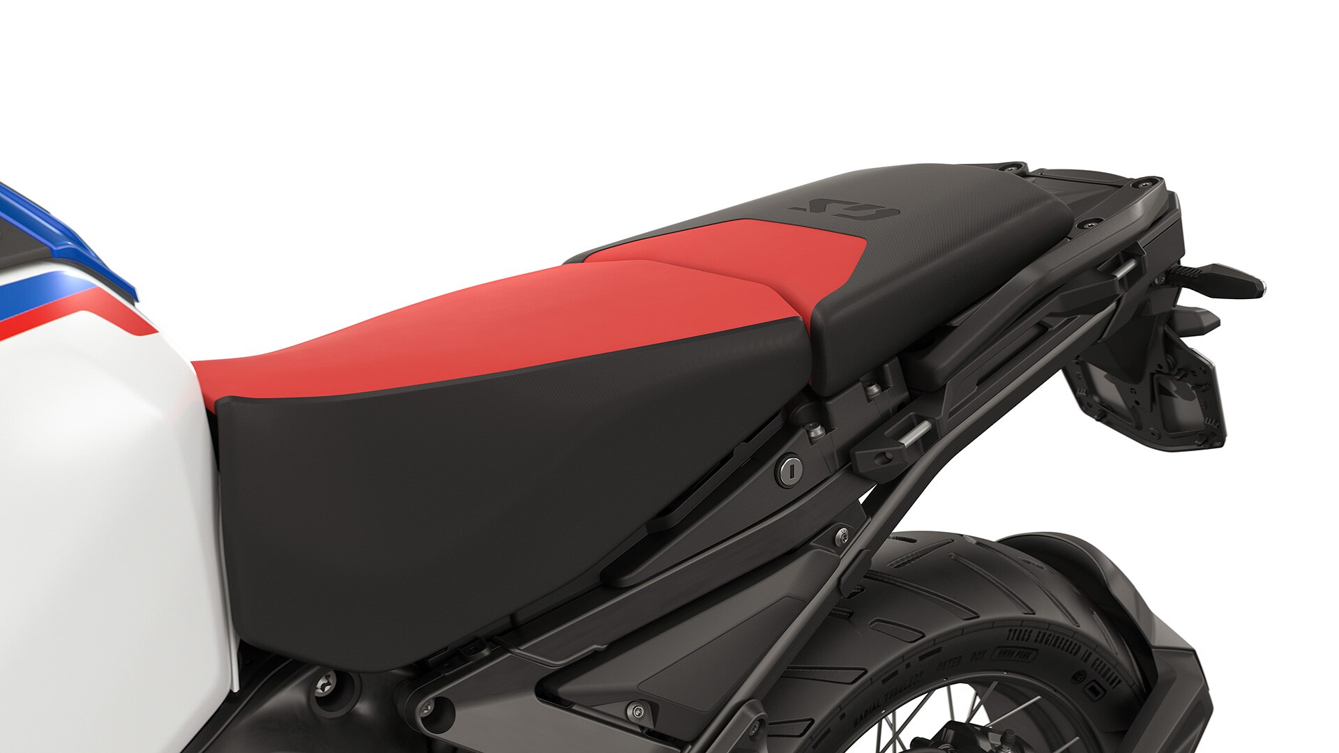 Selle pilote haute + selle passager (look selle rallye)