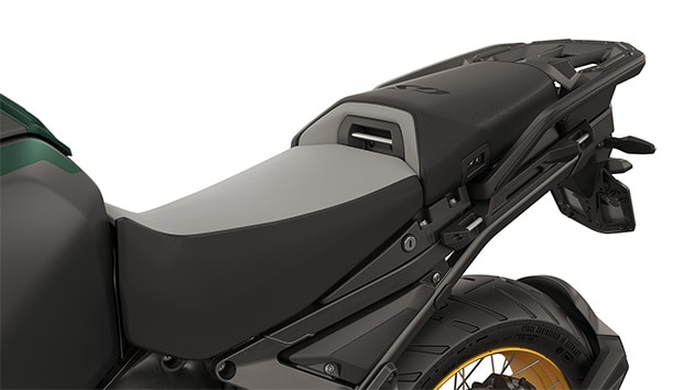 Selle pilote confort et selle passager confort avec chauffage de siège