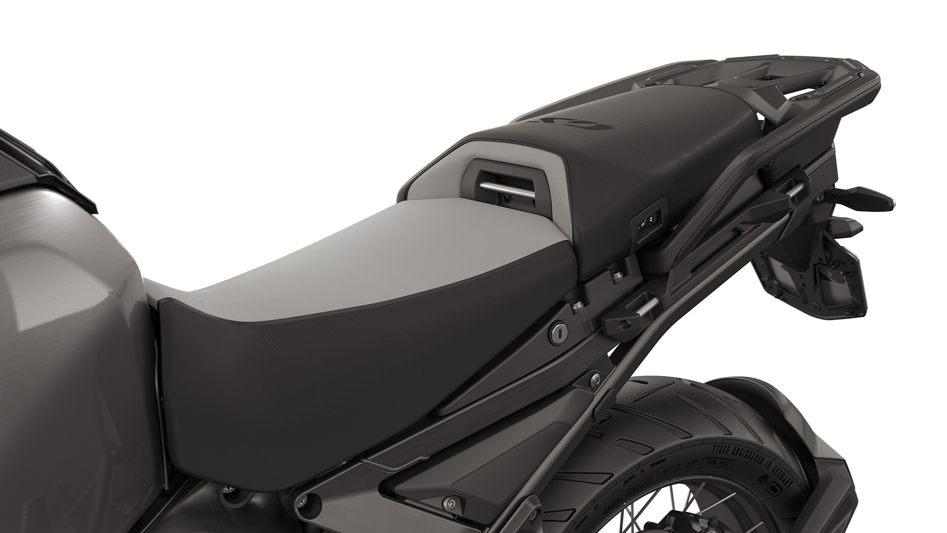 Selle pilote confort et selle passager confort avec chauffage de siège