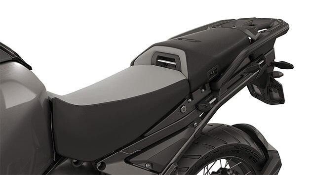 Selle pilote confort et selle passager confort avec chauffage de siège