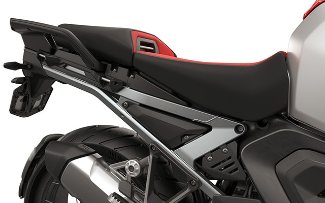 Cadre arrière avec grille en aluminium