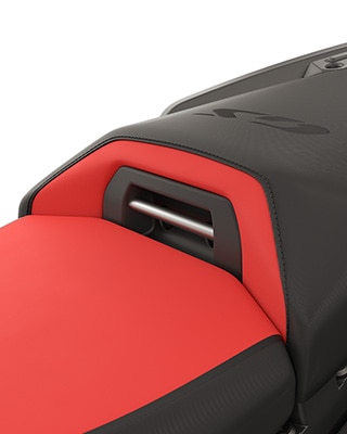Points d’ancrage définis pour de nombreux accessoires