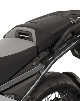 Selle pilote confort et selle passager confort avec chauffage de siège