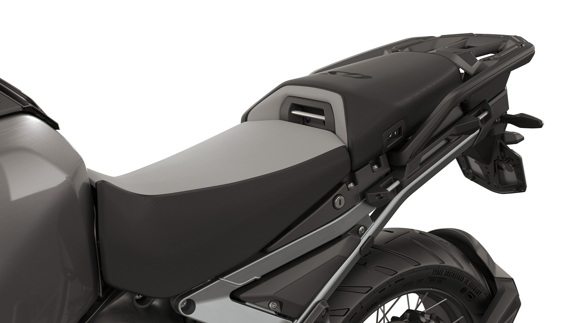 Selle pilote confort et selle passager confort avec chauffage de siège