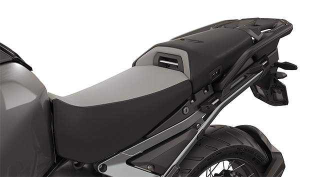 Selle pilote confort et selle passager confort avec chauffage de siège