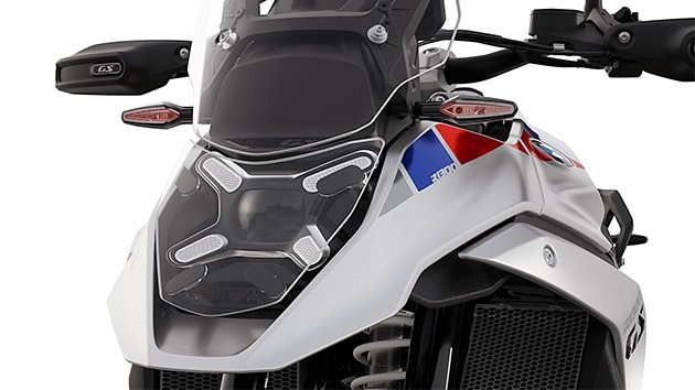 L&apos;avant de la R 1300 GS Trophy de BMW Motorrad