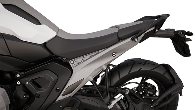 L'arrière avec selle passager et poignées de maintien de la R 1300 GS de BMW Motorrad