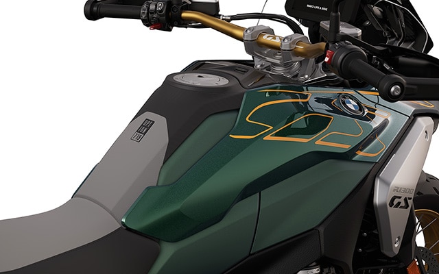 Le graphisme de la BMW R 1300 GS Tramuntana avec équipement Option 719