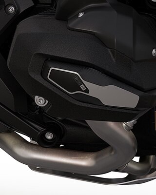 Les pièces fraisées Option 719 de la BMW R 1300 GS Tramuntana