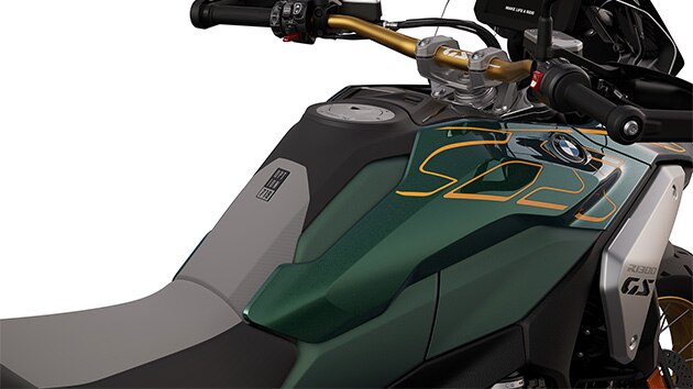Le graphisme de la BMW R 1300 GS Tramuntana avec équipement Option 719