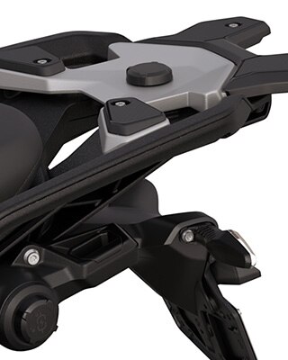 Le système de bagagerie de la R 1300 GS Triple Black de BMW Motorrad
