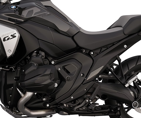 Le cadre noir de la R 1300 GS Triple Black de BMW Motorrad