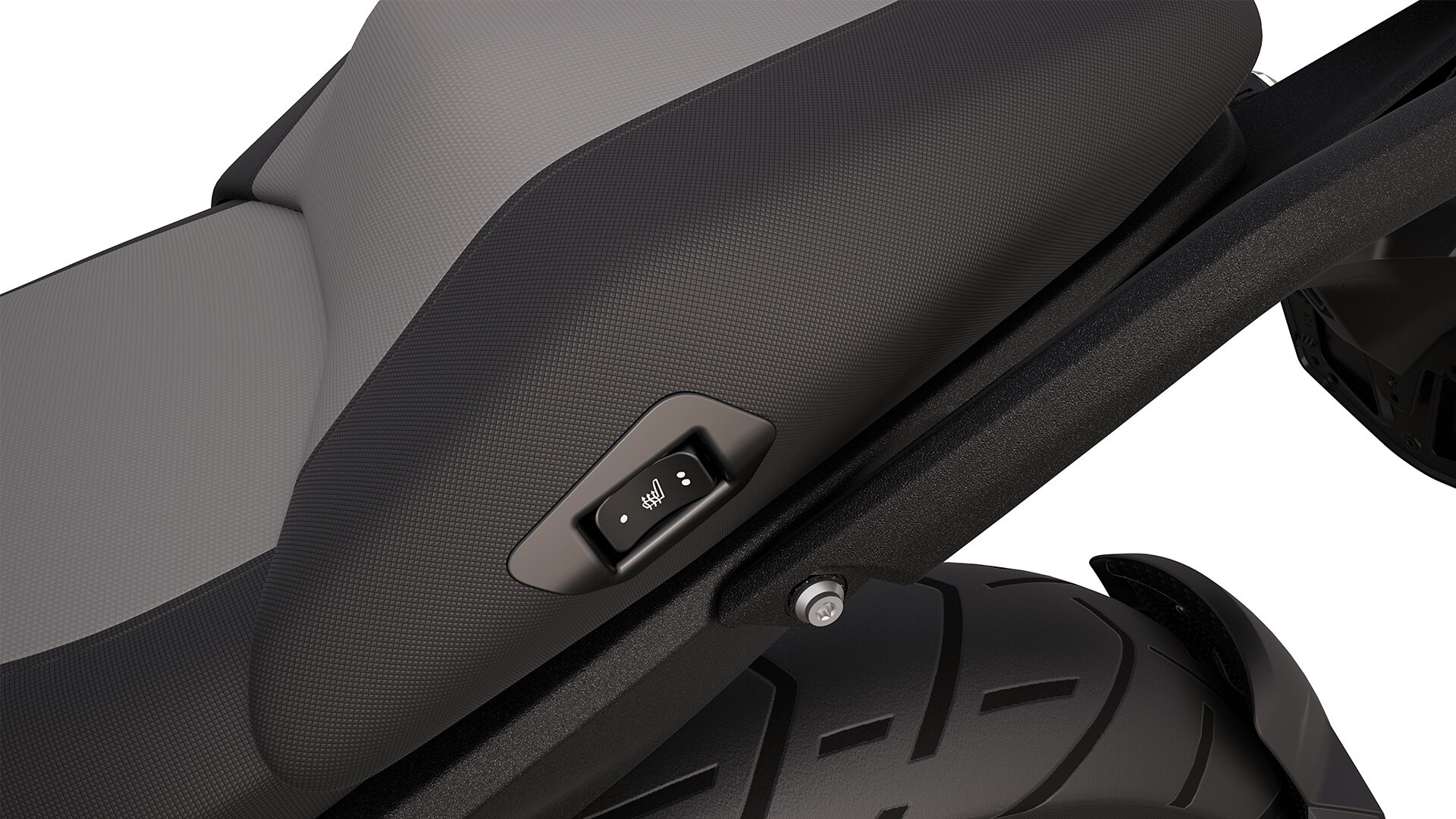 Selle chauffante de la R 1300 GS Triple Black