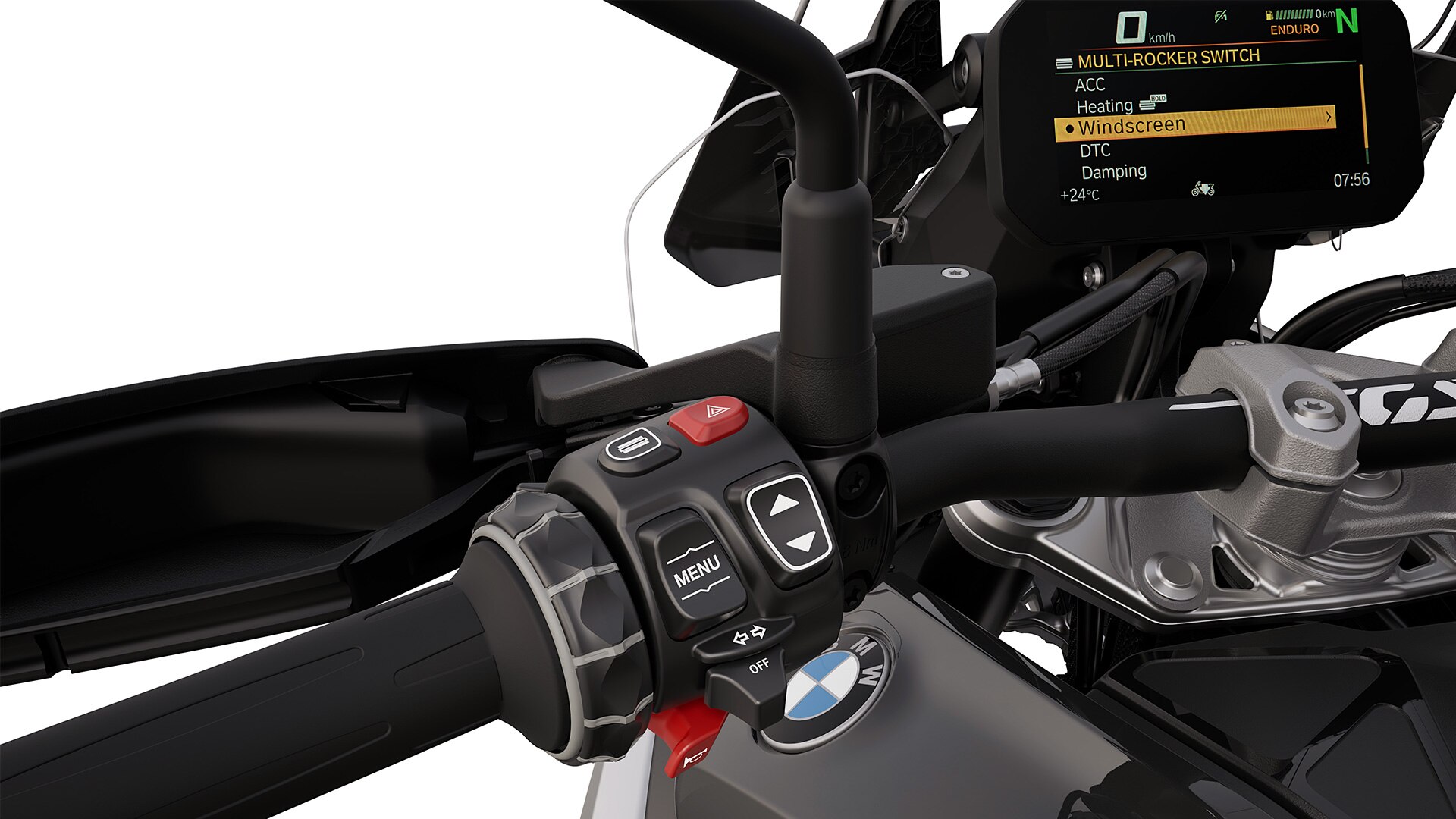 DCC sur la BMW R 1300 GS Triple Black