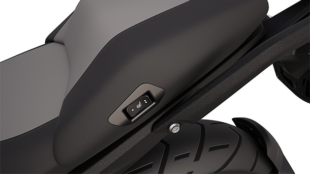 Selle chauffante de la R 1300 GS Triple Black