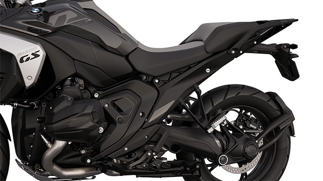 Le cadre noir de la R 1300 GS Triple Black de BMW Motorrad