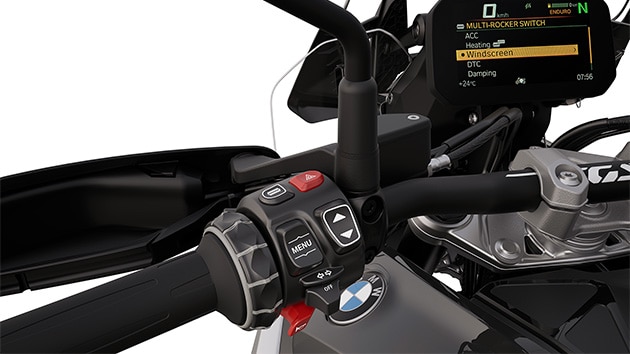 DCC sur la BMW R 1300 GS Triple Black