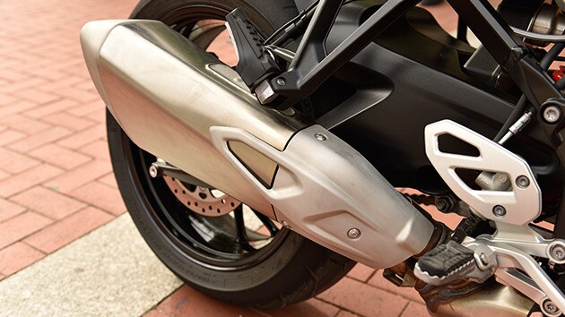 S 1000 XR silencieux arrière au design impressionnant