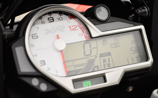 S 1000 XR combiné d'instruments multifonction.