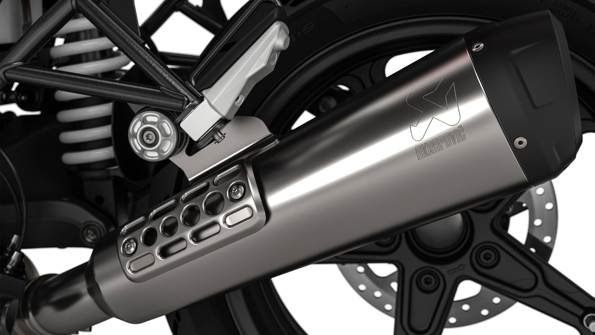 Système d’échappement de la R nineT Urban G/S.