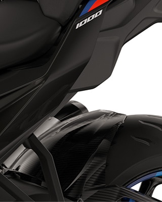 Les pièces M Carbon du pack Competition de la M 1000 XR de BMW Motorrad