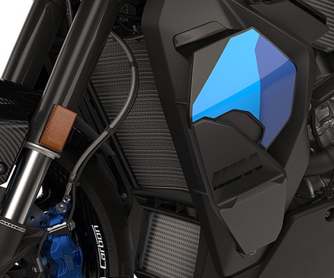 Les ailettes M de la M 1000 XR de BMW Motorrad