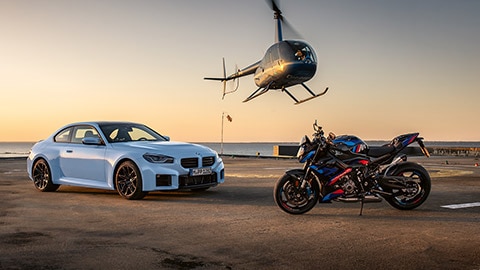 La BMW M2 à côté de la M R
