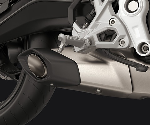 L’Underbelly Muffler de la F 450 RR de BMW Motorrad