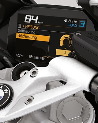 Selle chauffante de la R 1250 RS