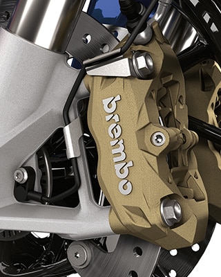 Système de freinage de la R 1250 RS