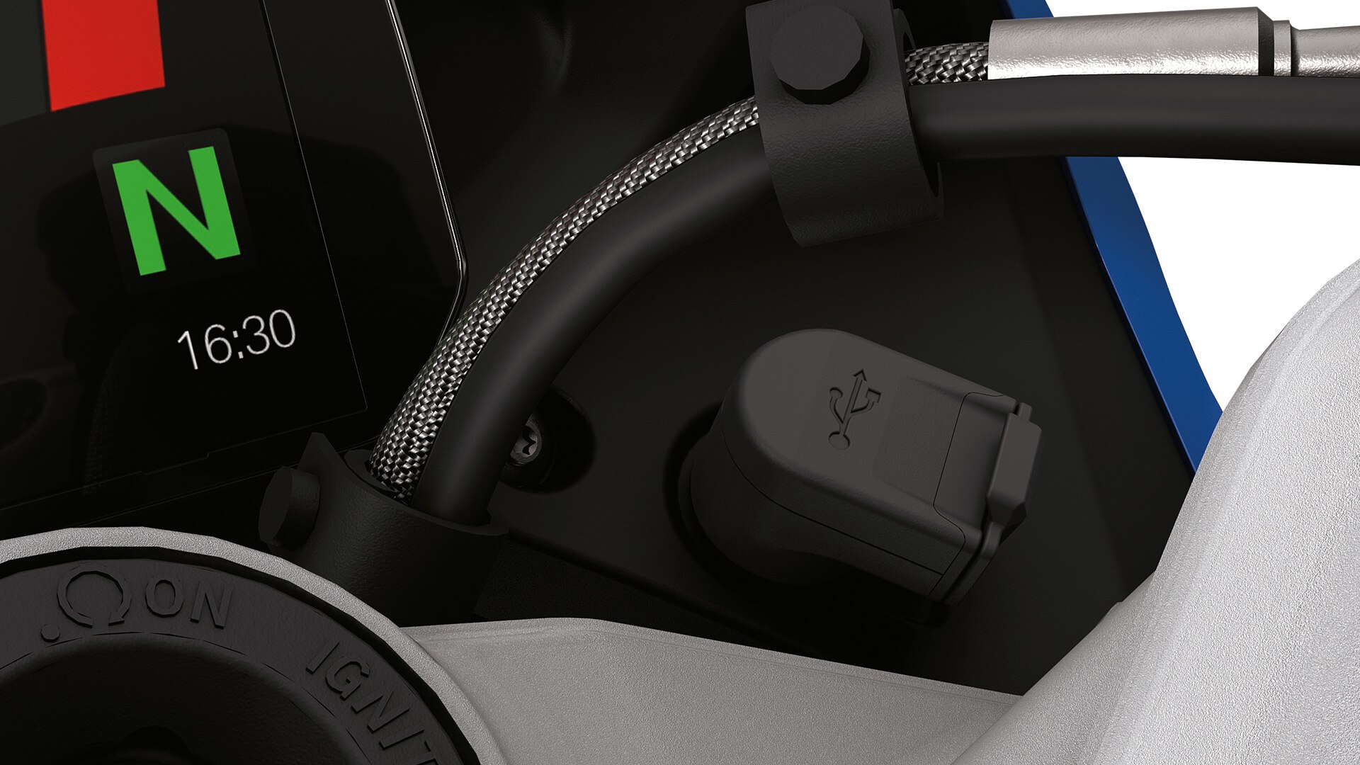 Prise de recharge USB de la R 1250 RS