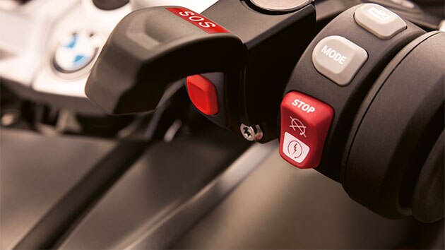 ECALL et instruments de la R 1250 RS