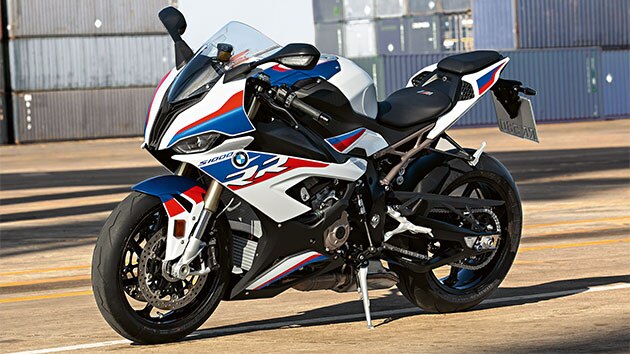 L'arrière de la nouvelle BMW RR