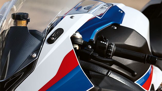BMW RR, mulit-contrôle sur le volant