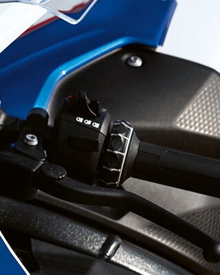 BMW RR, mulit-contrôle sur le volant