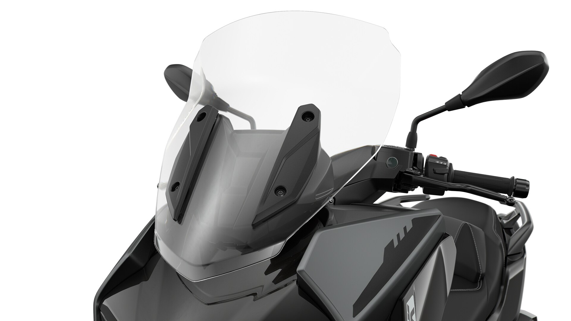 Pare-brise du C 400 GT.