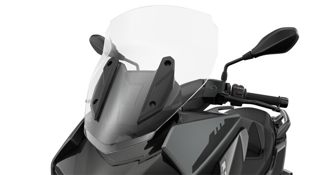 Pare-brise du C 400 GT.